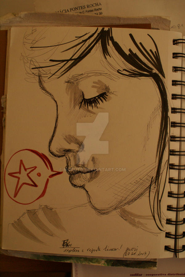 Graphic Diary--Self Portrait