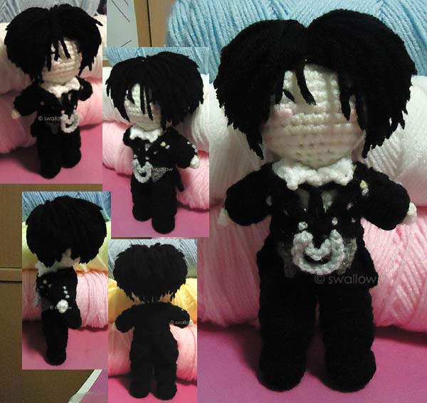 Crochet 'Black Butler' Sebastian