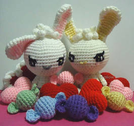 Crochet Nemo and Taco Valentine's Day