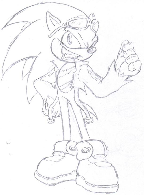 Como DESENHAR o SCOURGE THE HEDGEHOG - Como DIBUJAR a SCOURGE THE