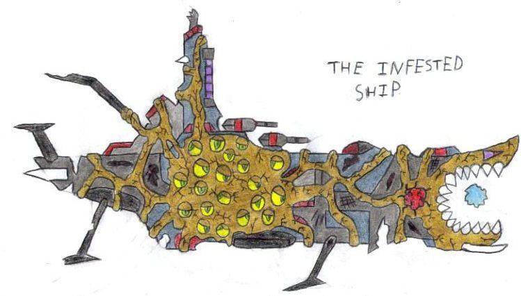 The Infested Ship by TheSpiderManager on DeviantArt