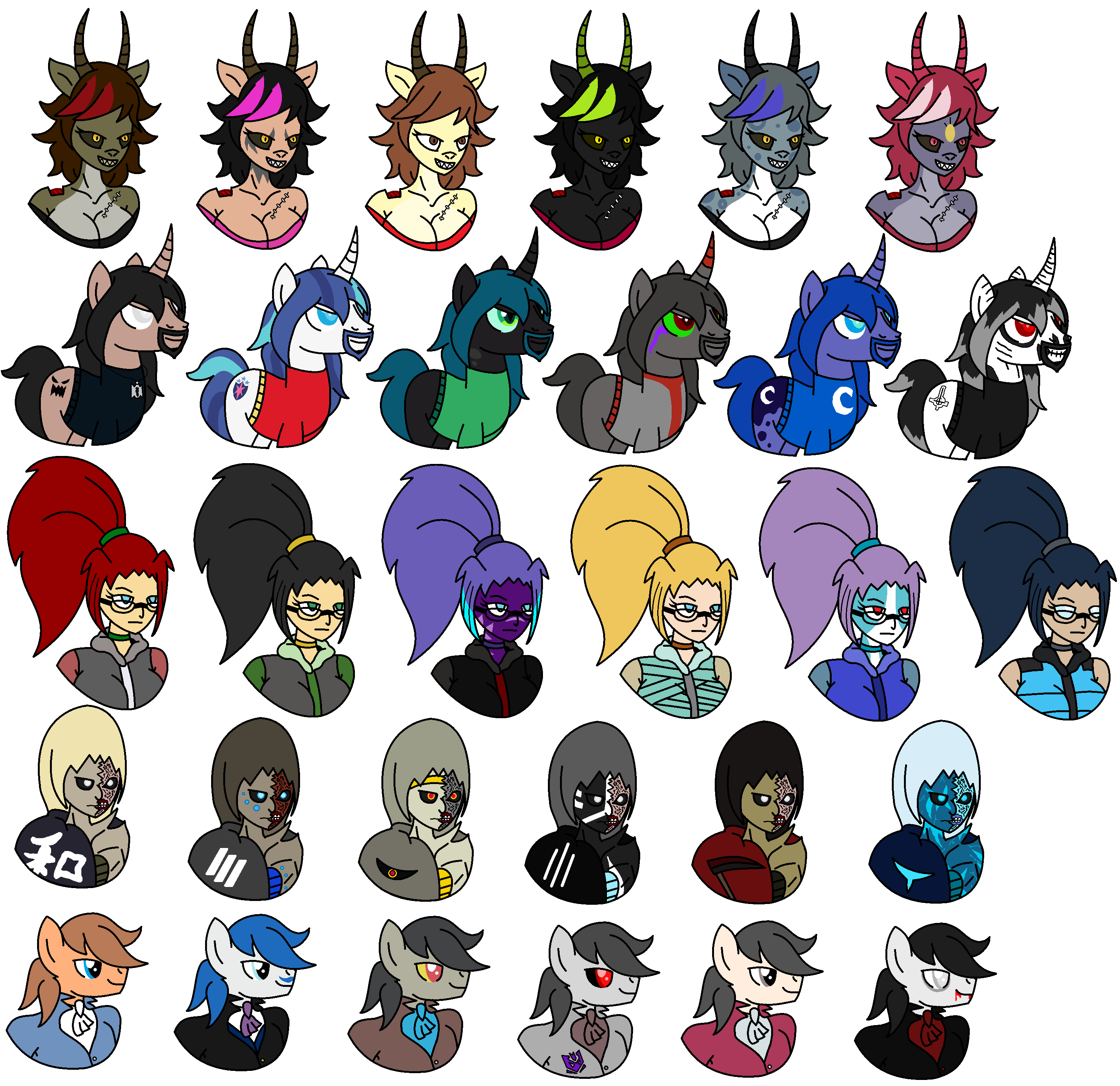 Crimson Society Pallete Swaps Set 2