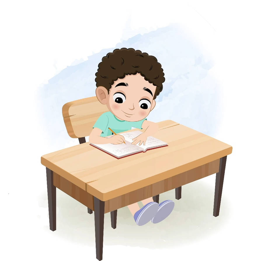 Boy cartoon reading book | Boy reading book by CharacterBazaar on