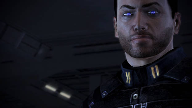 Commander Alexander Shepard. (ME3)