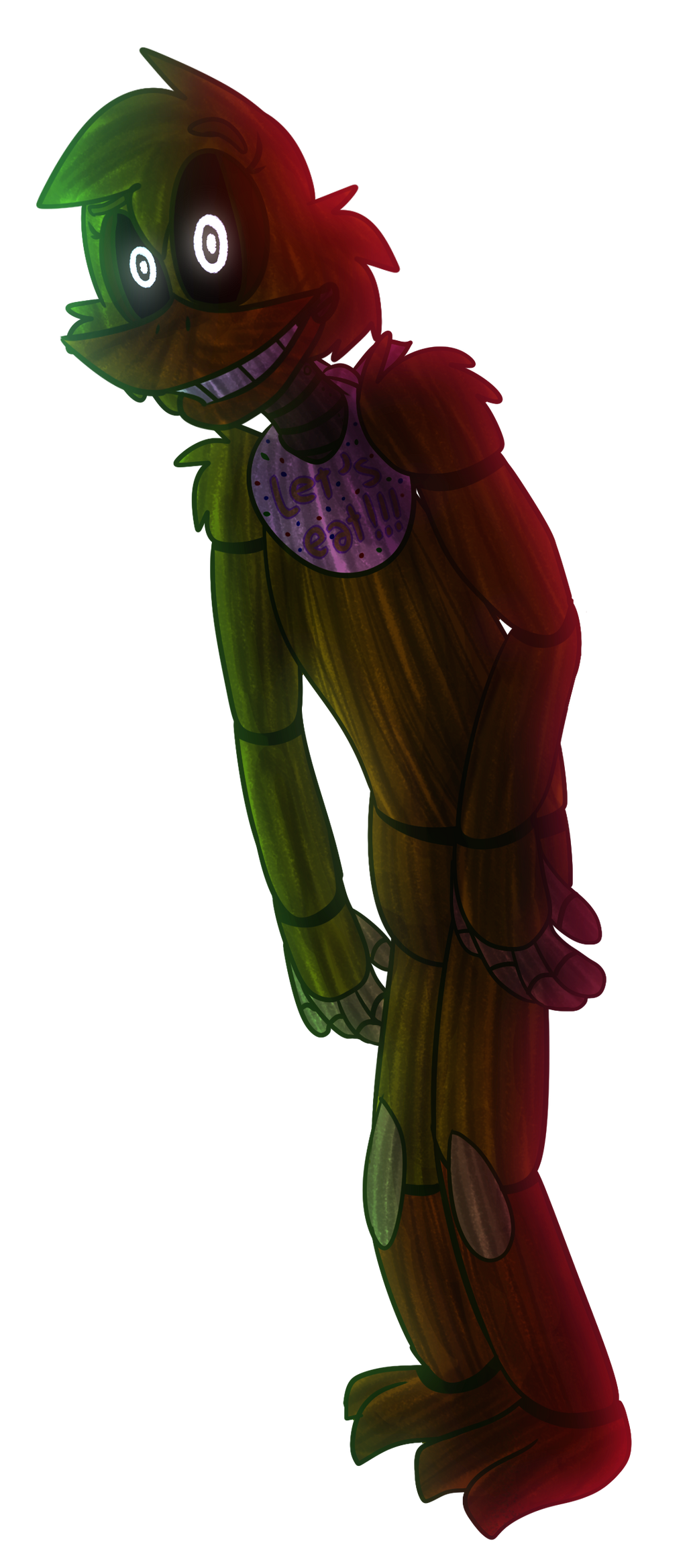 Phantom Chica by Bisguiit on DeviantArt