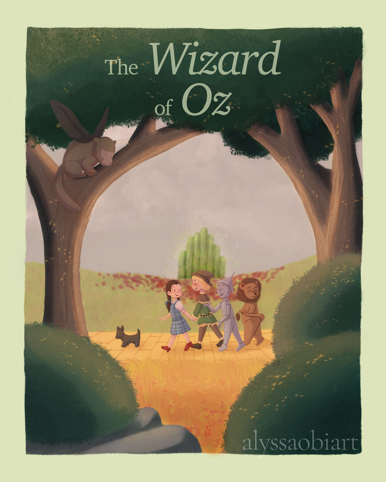 Wizard Of Oz Poster By AlyssaObiArt On DeviantArt wizard-of-oz-poster-by-alyssaobiart-on-deviantart