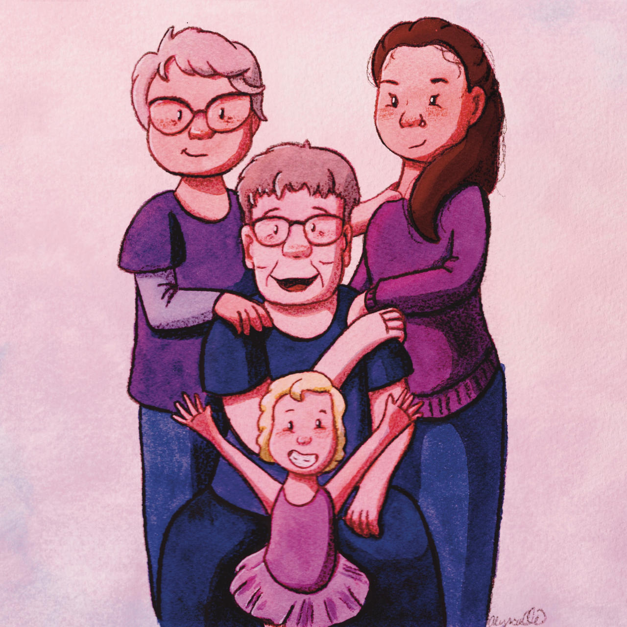 Family Deviantart Family Portrait by AlyssaObiArt on DeviantArt