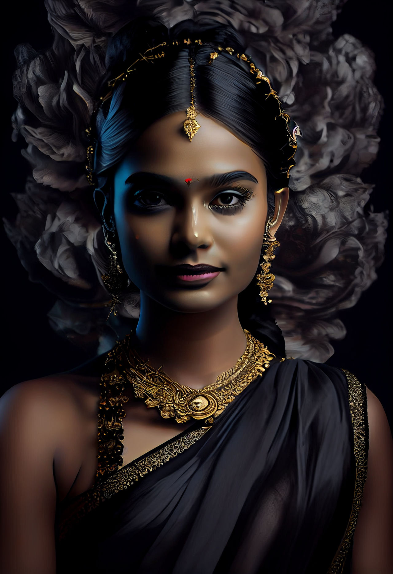 fevanab466 Full Figure beautiful Indian Queen in s by JRDhar on DeviantArt
