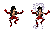 My 32x32 Take on Luffy's Snake man Transformation - pixel art post - Imgur