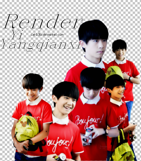 pack 6 png Yi Yangqianxi  - Jackson  - TFBoys