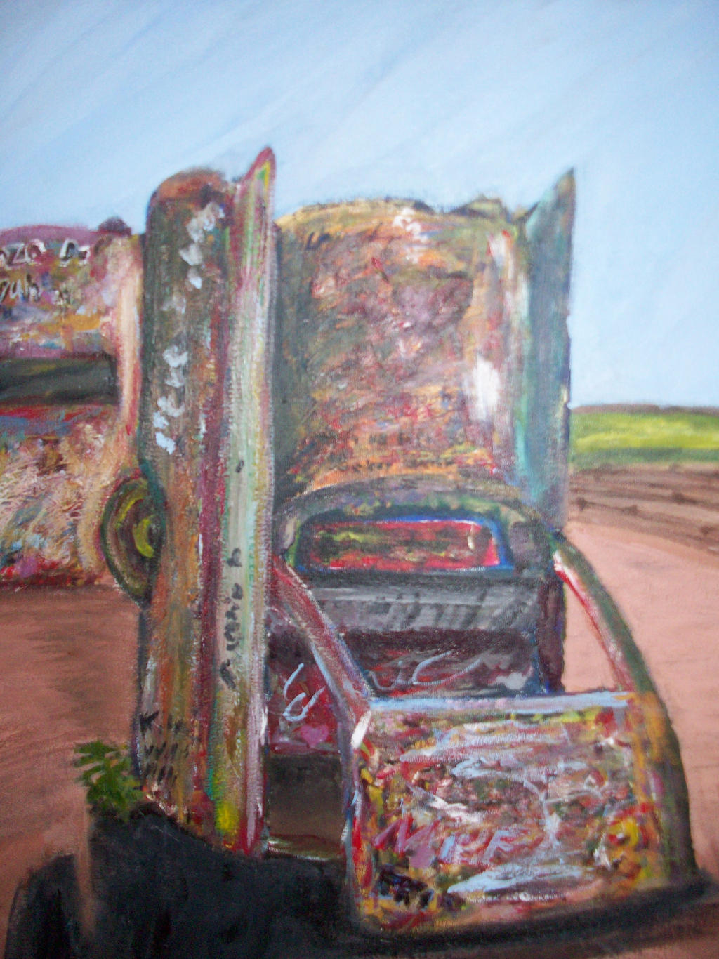 Cadillac Ranch car