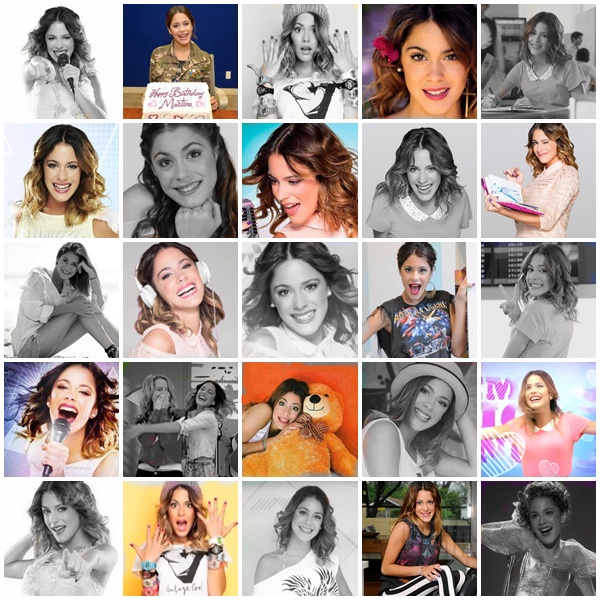 Mosaico de Martina Stoessel