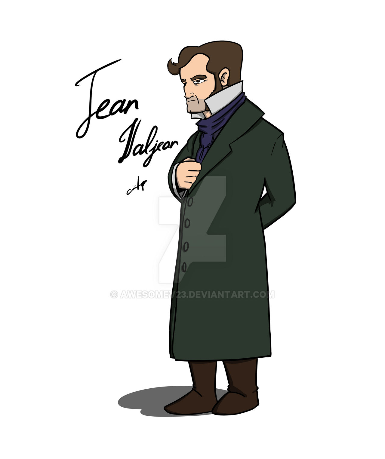 Jean Valjean by awesomev23 on DeviantArt