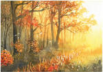 Golden autumn by JoaRosa