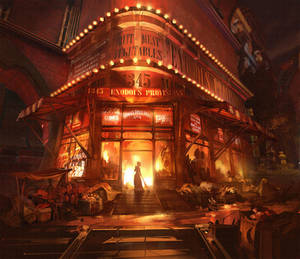 Bioshock Infinite - Market Fire