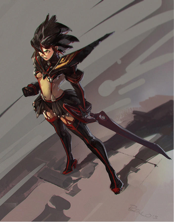 Kill la Kill - Ryuko by Benlo