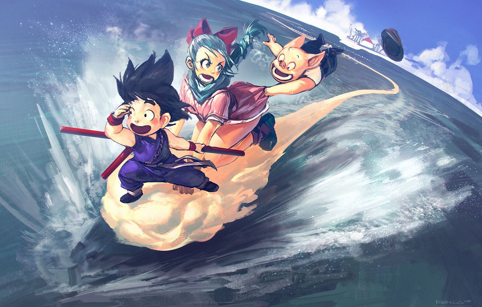 Dragon Ball Fanart By Benlo On Deviantart Dragon Ball Fanart By Benlo On Deviantart