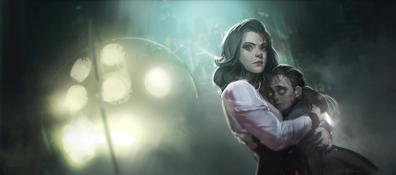 Burial at Sea fanart by Benlo