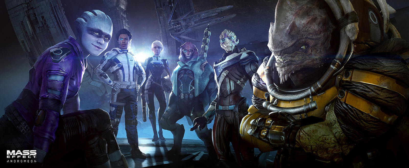 Mass Effect Andromeda - the Crew