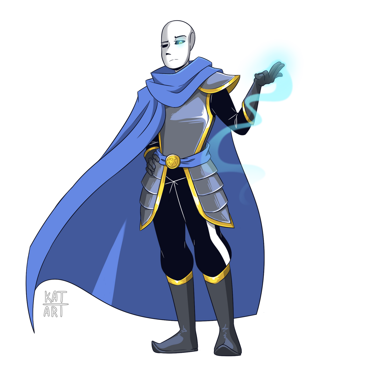 Seventh Soul/Royal Guard Sans by EightTheKat on DeviantArt