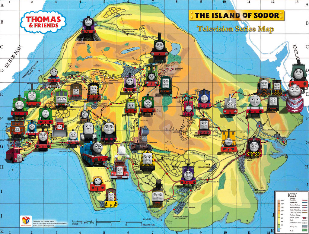 The Island of Sodor by MrDankEngine on DeviantArt