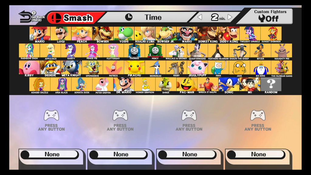 Super Smash Bros 4 Roster (MY VERSION) by MrDankEngine on DeviantArt