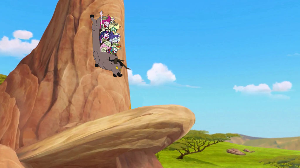 The Humane 6 Going Down Pride Rock by MrDankEngine on DeviantArt