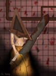 Pyramid Head's Bride by WildPencil Pyramid Head's Bride by WildPencil