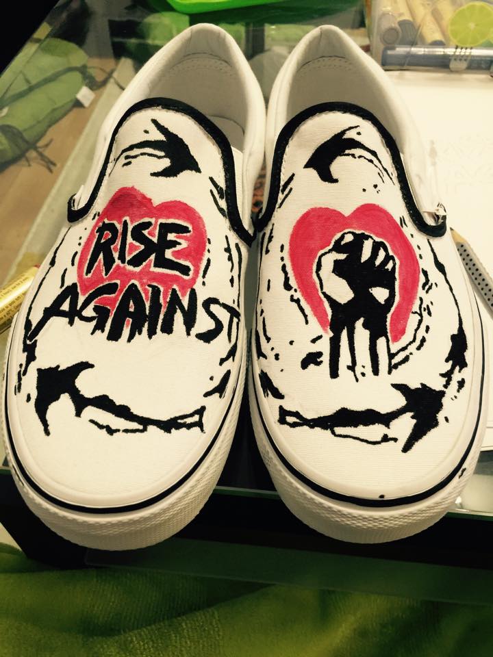 Rise Against Shoe