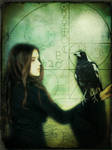 Girl with Magpie