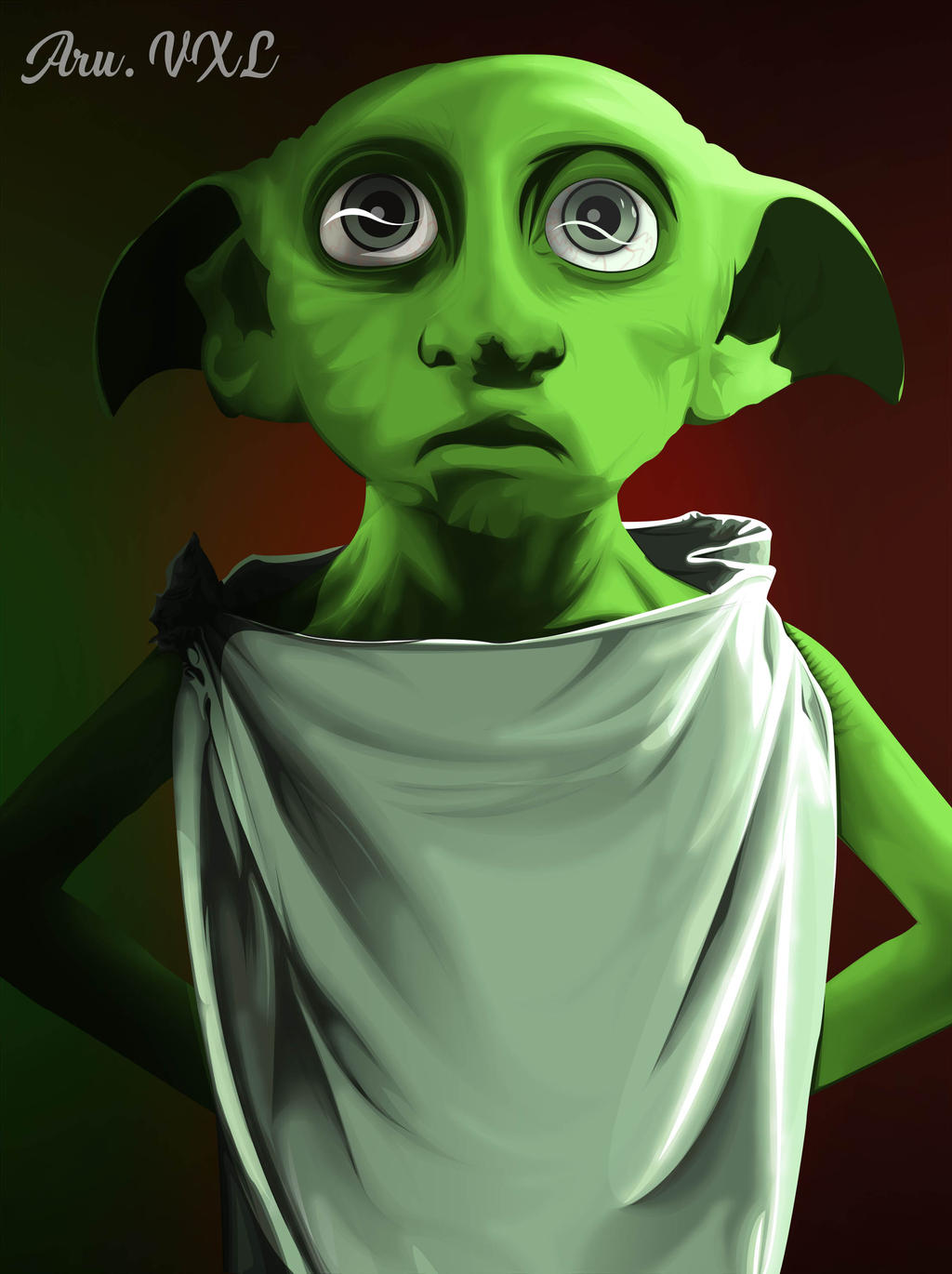 Vector Art Dobby {Harry Potter} by gstlfzr on DeviantArt