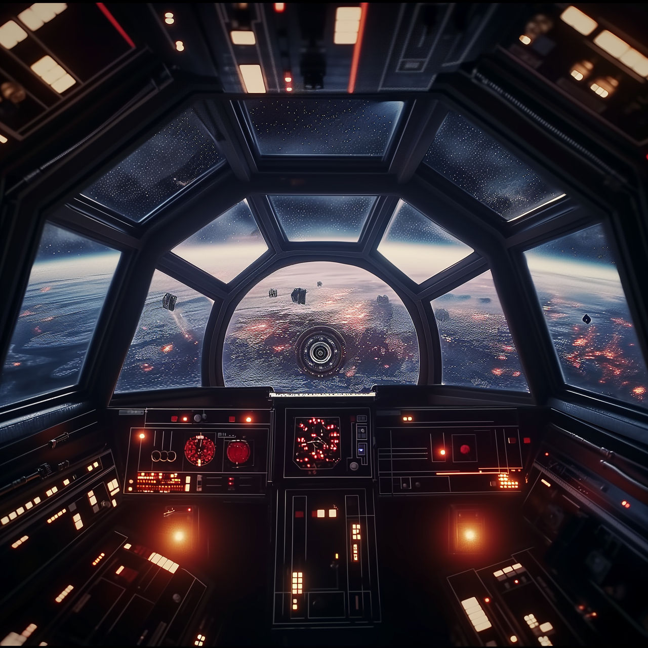 Inside starship Star Wars by Loncaster on DeviantArt