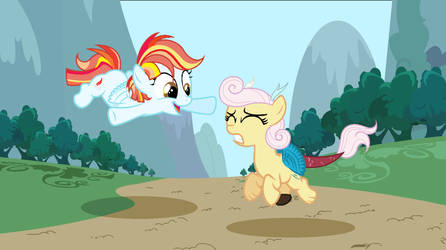 (MLP Next Gen) Come on, Clumsy! You can do it!