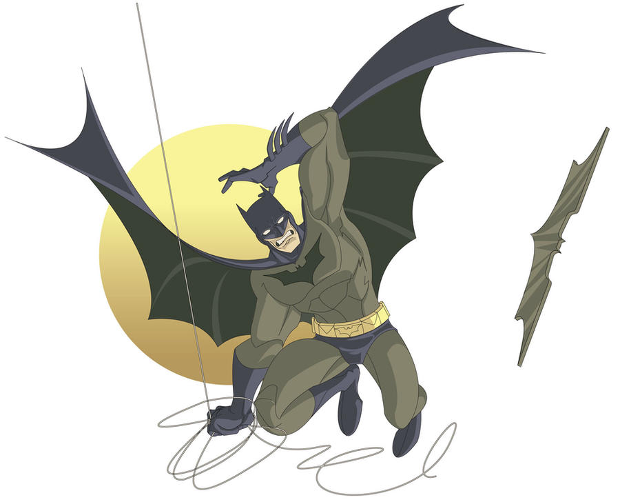 Batman Colored