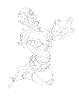 Abe Sapien Lines