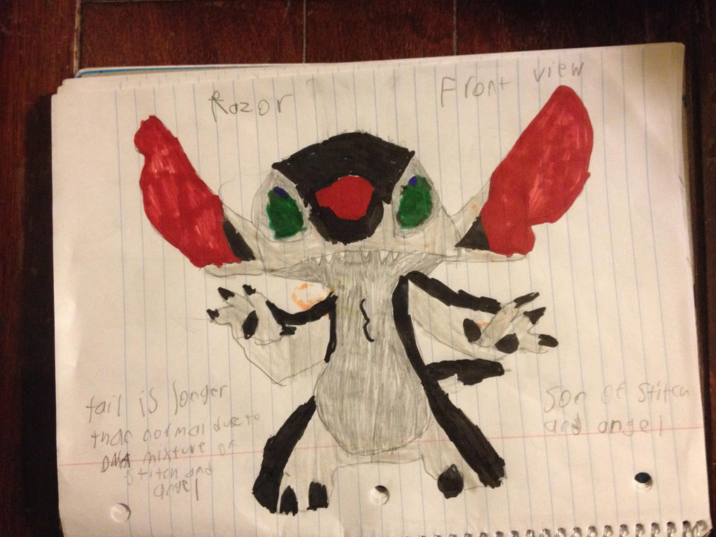 Stitch: New Life- RAZOR aka Stitch Junior by ToonArtist403 on DeviantArt