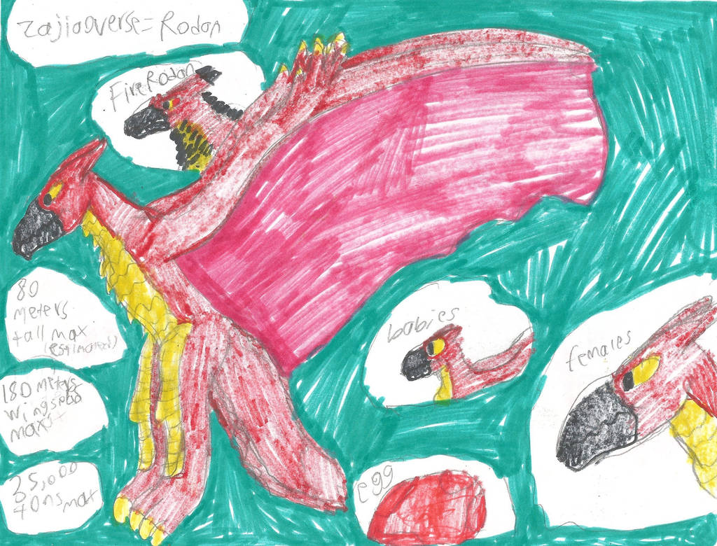 ZajiaoVerse- Rodan by ToonArtist403 on DeviantArt