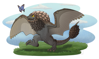 Bazelgeuse and butterfly