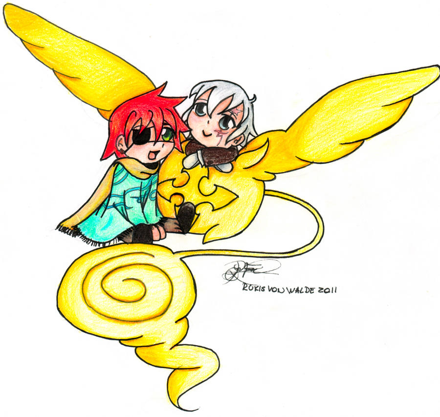 Tim Gordon Chibi DGM Chibi Lavi Allen and Tim by Rukis-vWalde on DeviantArt