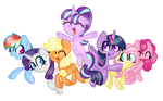 MLP-Friends will always there for you(ChibiVector)