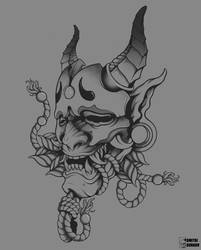 Demon mask