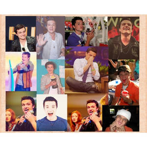 Josh Hutcherson - silly/smiley