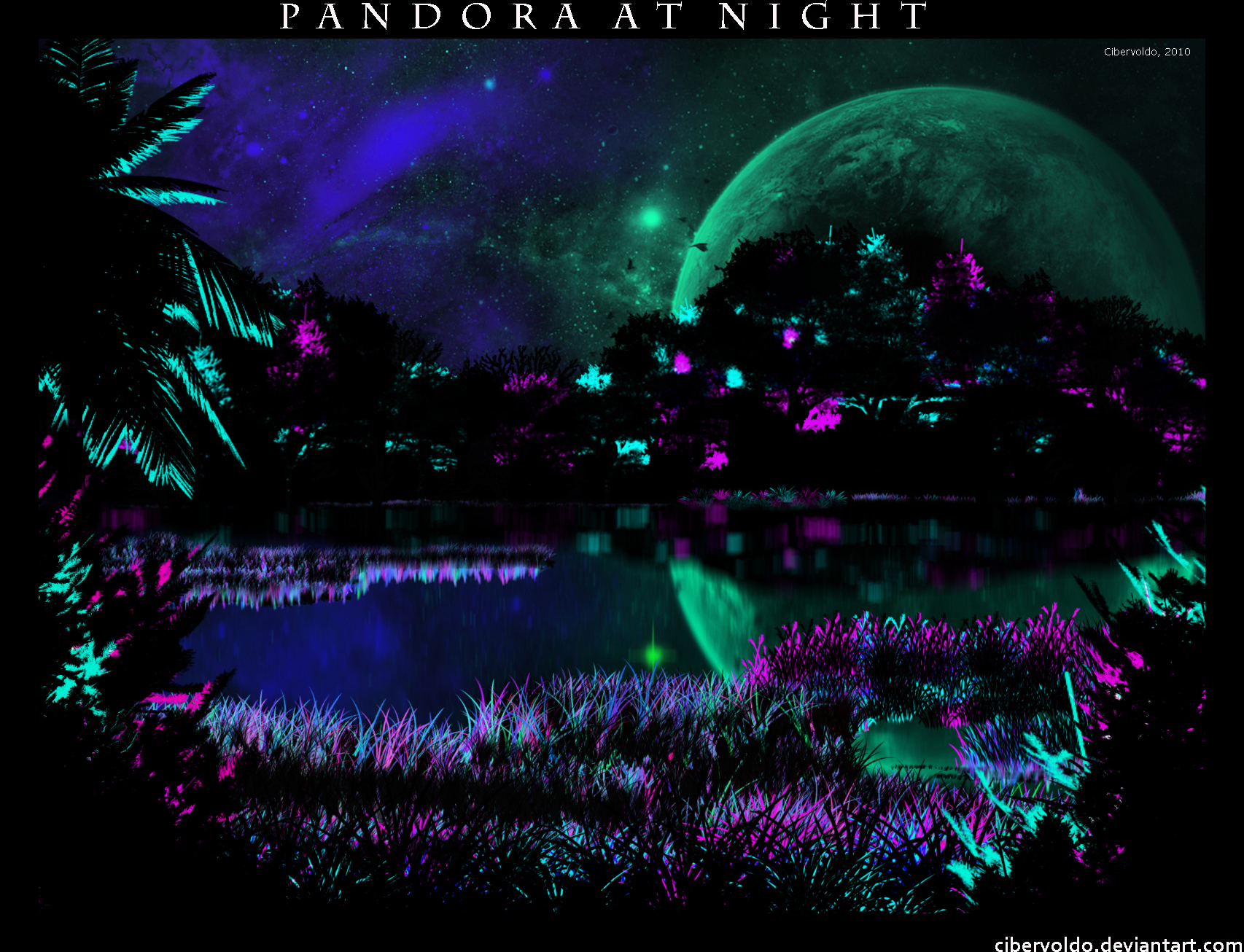 Pandora at Night