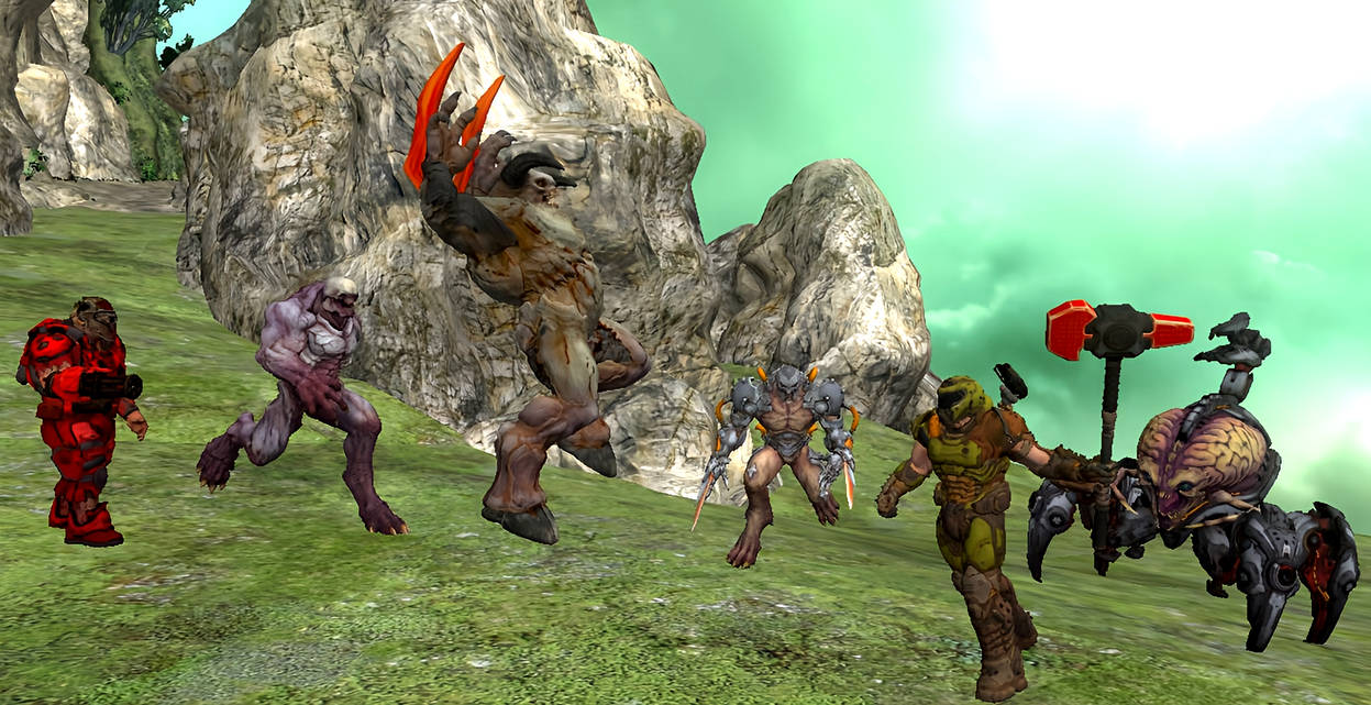 Floppa Doomslayer Doomslayer Battle by TheVengefulOnet800 on DeviantArt