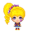 Rainbow brite pixel