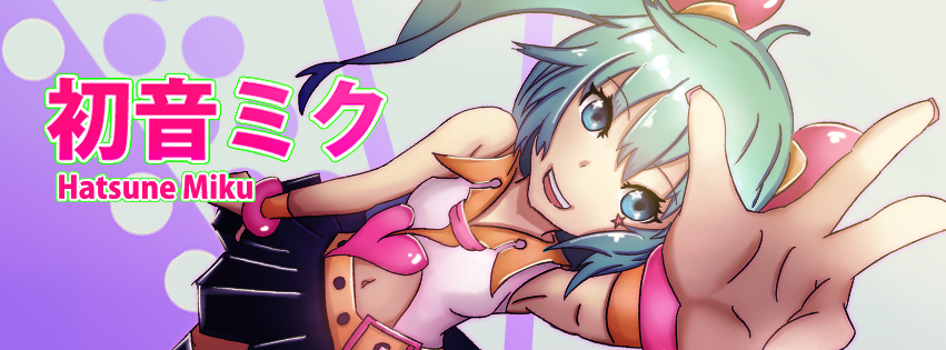 Hatsune Miku Facebook Cover