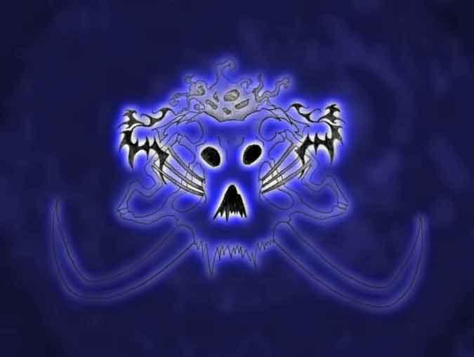 blue skull guy by psychedelicfreakout on DeviantArt