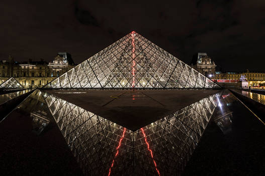 Louvre Lightning Pyramid