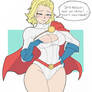 Power Girl Sketch