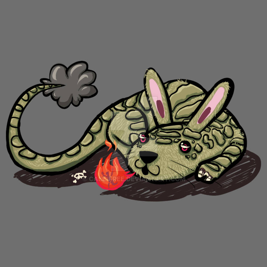 Dragon Bunny by Cael-Free on DeviantArt